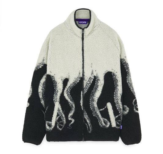 Octopus Sherpa Zip Neck