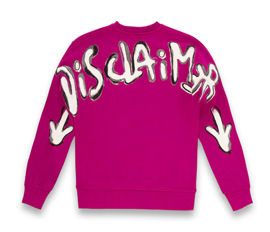 Felpa Disclaimer Donna