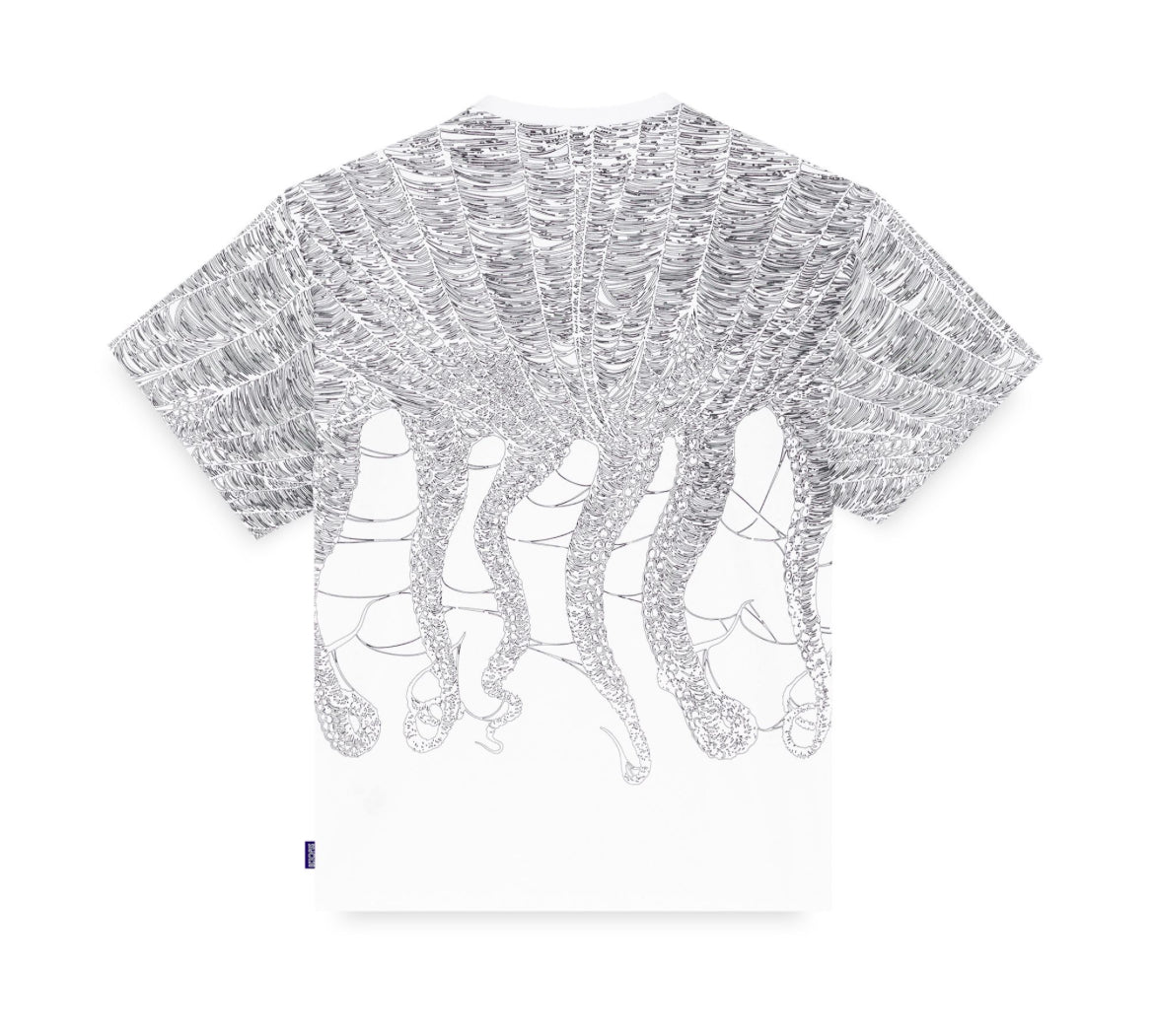 Maglia Octopus Cobweb by Luca Devinu