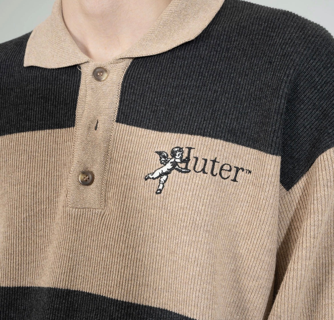 SOULS KNIT POLO IUTER