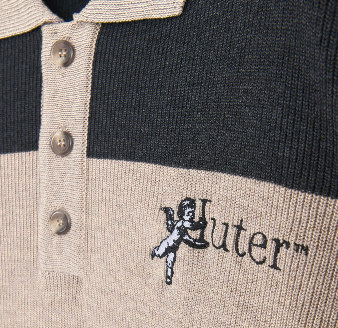SOULS KNIT POLO IUTER