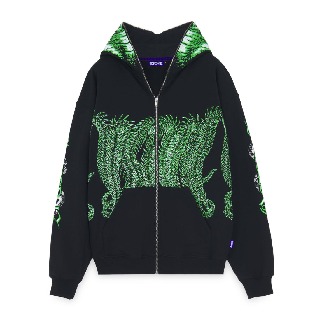 Felpa Year of the Snake Octopus Full Zip