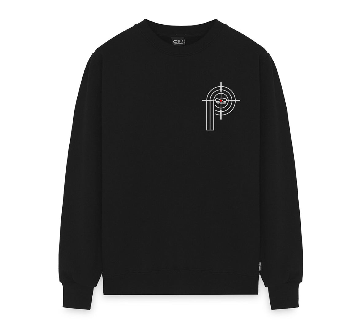 Felpa Propaganda Target        Senza cappuccio