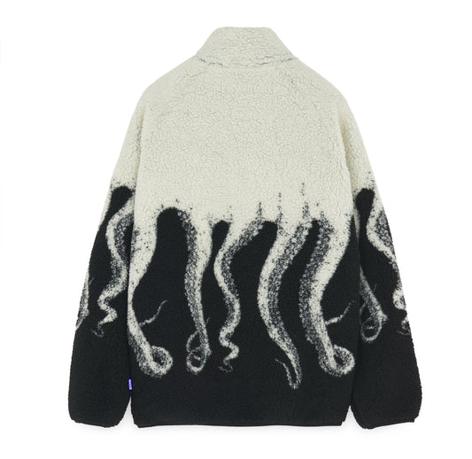 Octopus Sherpa Zip Neck