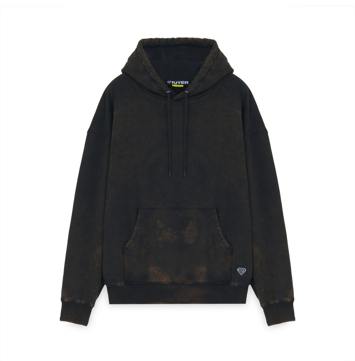 FELPA IUTER LABEL MARBLE HOODIE